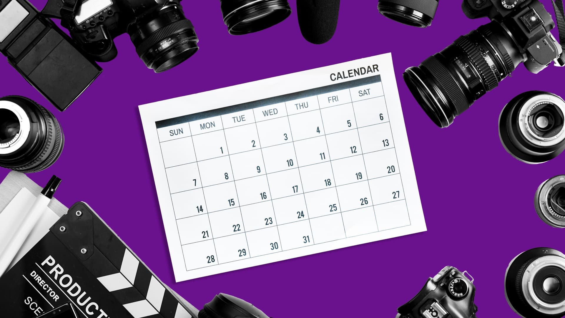 Video Production Realistic Timeline